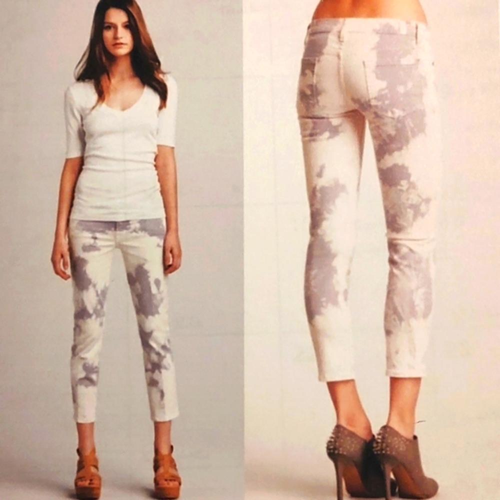 7 For All Mankind Roxanne Ankle Cut Denim Jeans